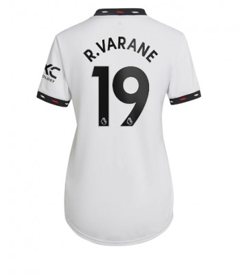 Manchester United Raphael Varane #19 Bortedrakt Kvinner 2022-23 Kortermet